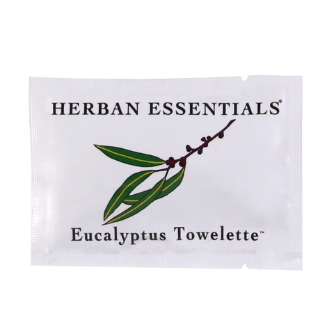 Eucalyptus Towelettes (Available in 7 & 20 Count)